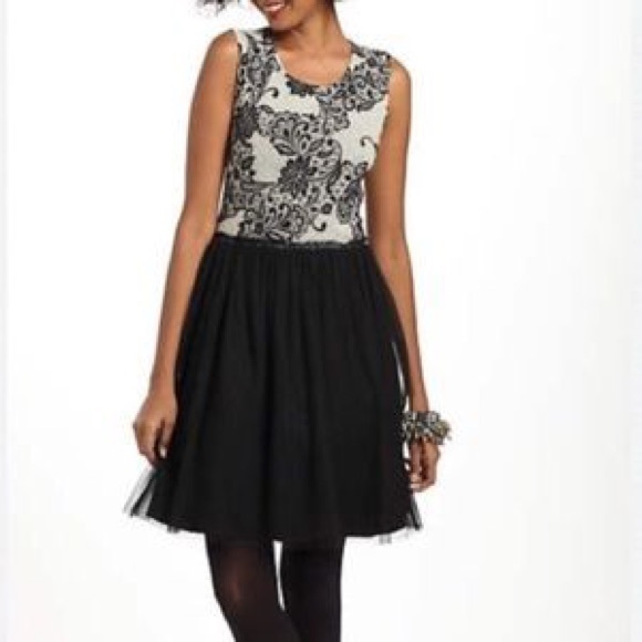 Anthropologie Westin wear black tulle dress - Picture 2 of 3